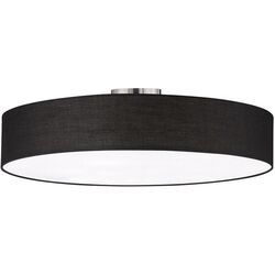 Plafonieră Trio Hotel 603900502 (Black/Nickel Mat)