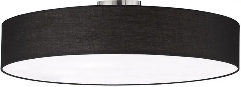 Plafonieră Trio Hotel 603900502 (Black/Nickel Mat)