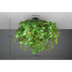 Потолочный светильник Trio Leavy R60463015 (Green) Thumb