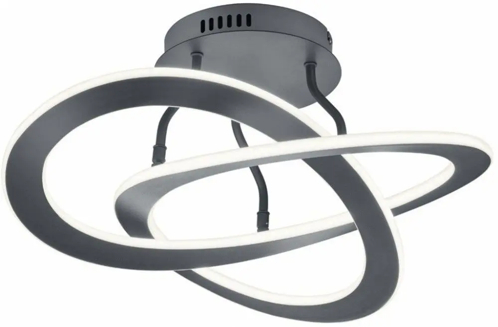 Plafonieră Trio Oakland 621710142 (Anthracite)