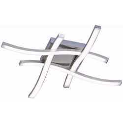 Plafonieră Trio Route R62474107 (Nickel Mat/White)