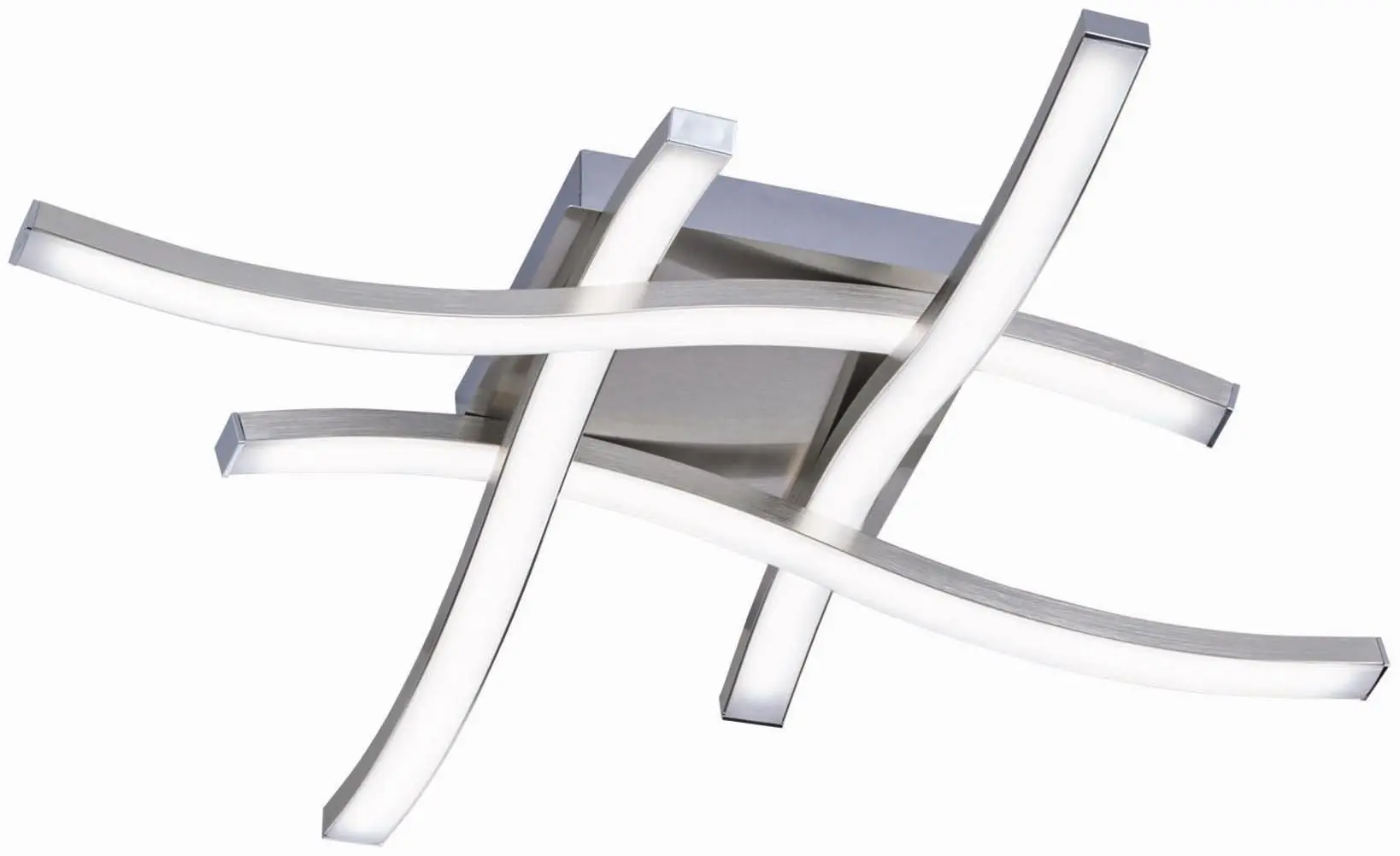 Plafonieră Trio Route R62474107 (Nickel Mat/White)