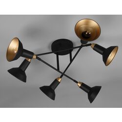 Plafoniera Trio Roxie 611900632 (Black) Thumb