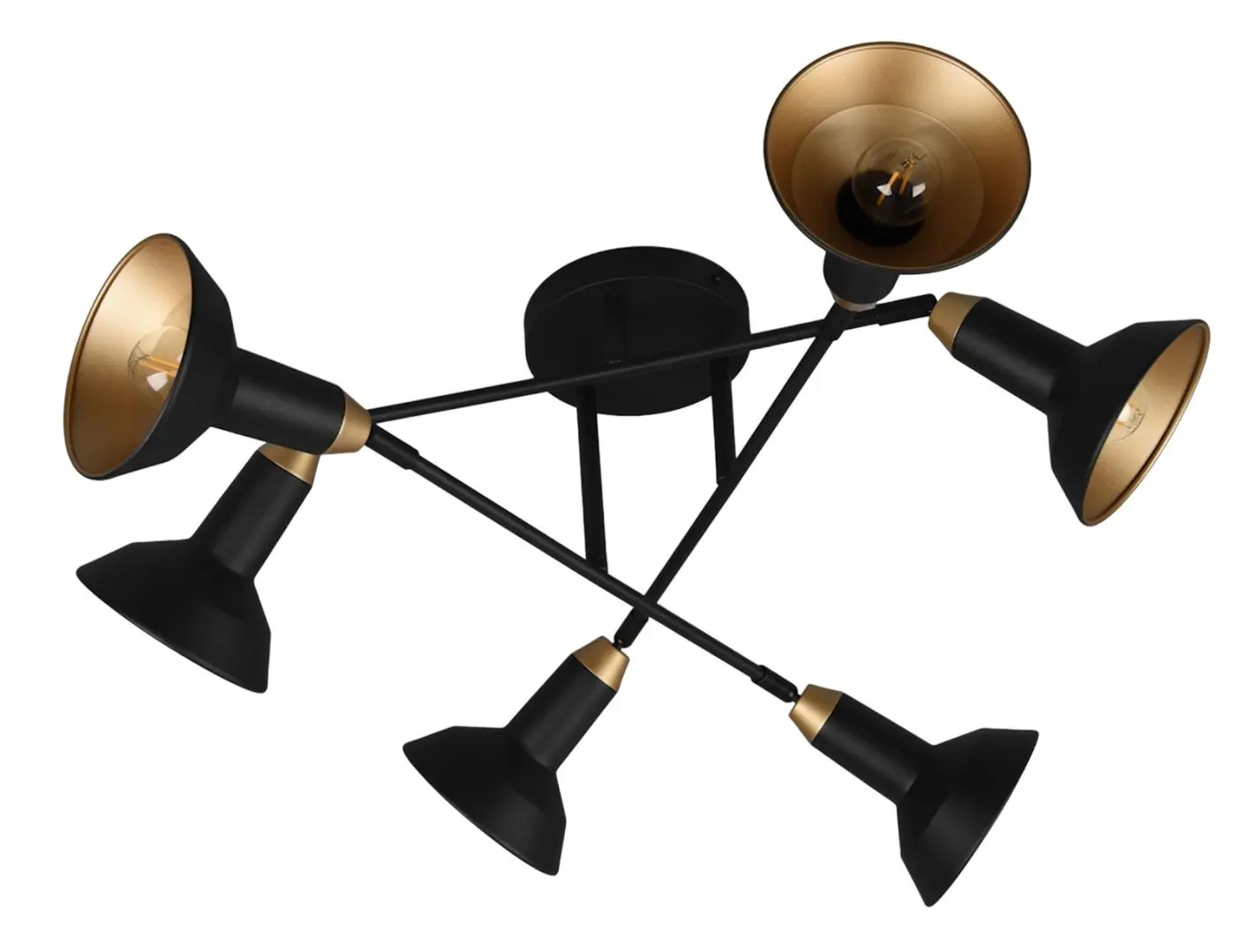Plafoniera Trio Roxie 611900632 (Black)