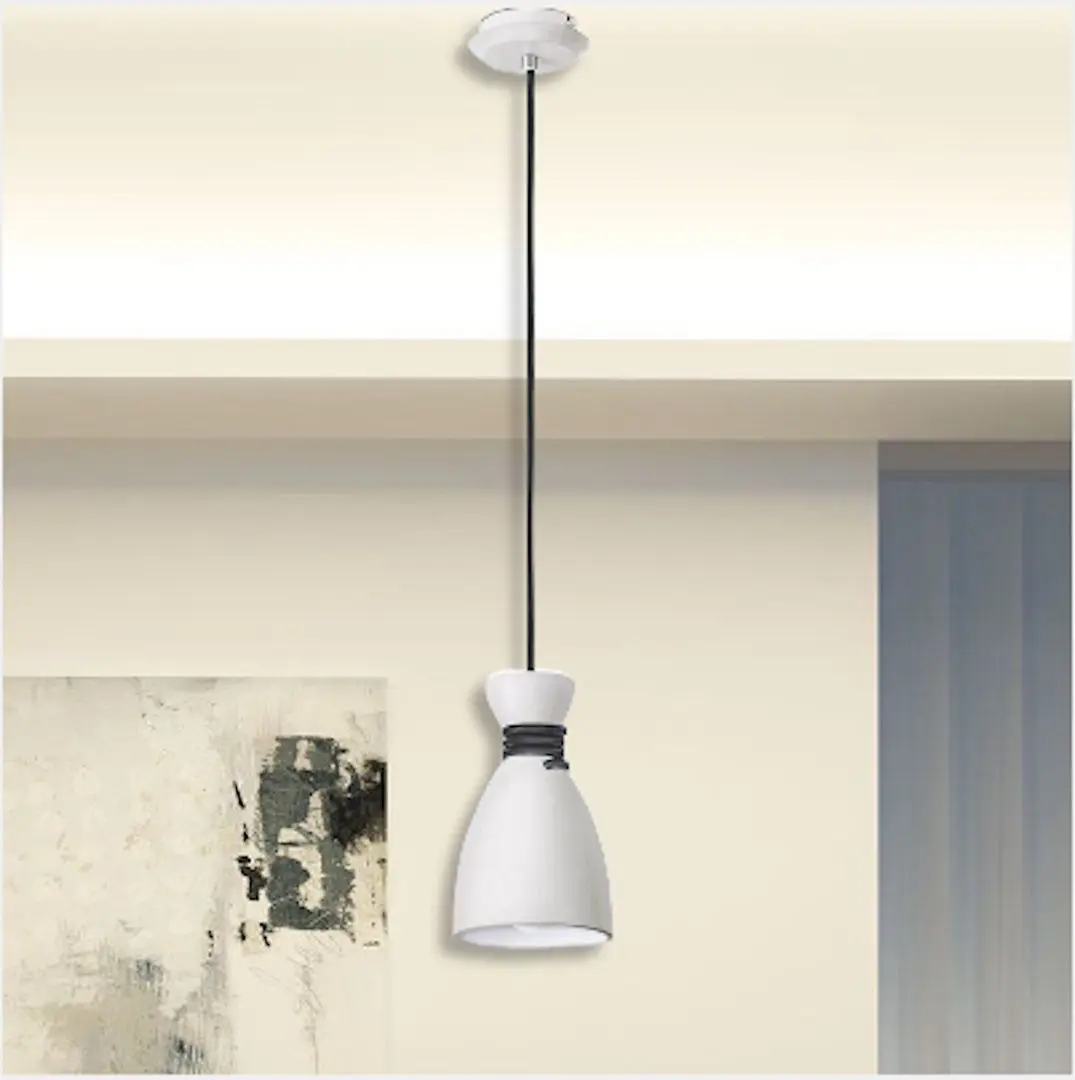 Подвесной светильник Vesta light Naomi 56021-1 (White/Black)