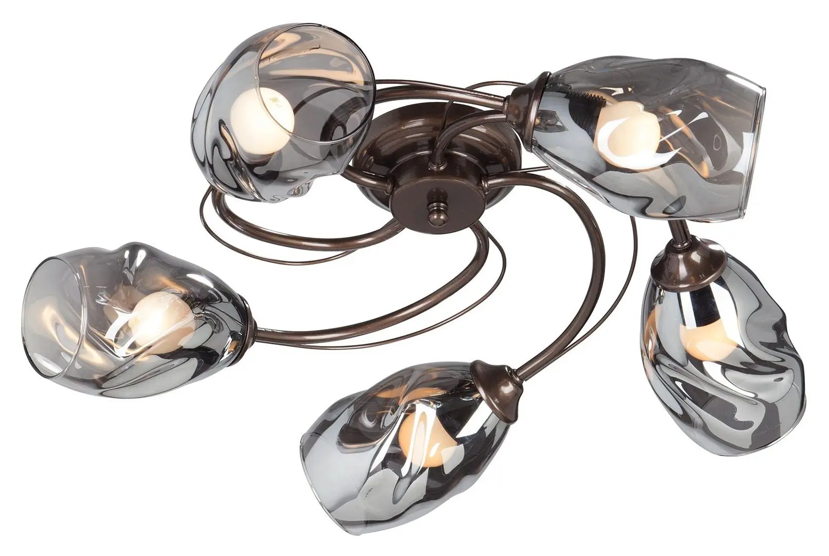 Lustră Vitaluce V4937-7/5PL (Brown)