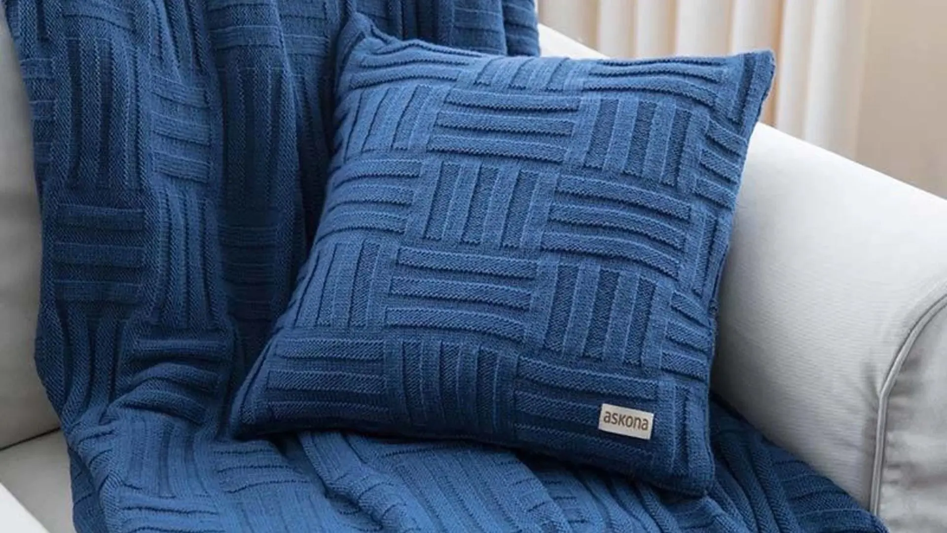 Чехол для подушки Askona 40x40 (Azure) - 4