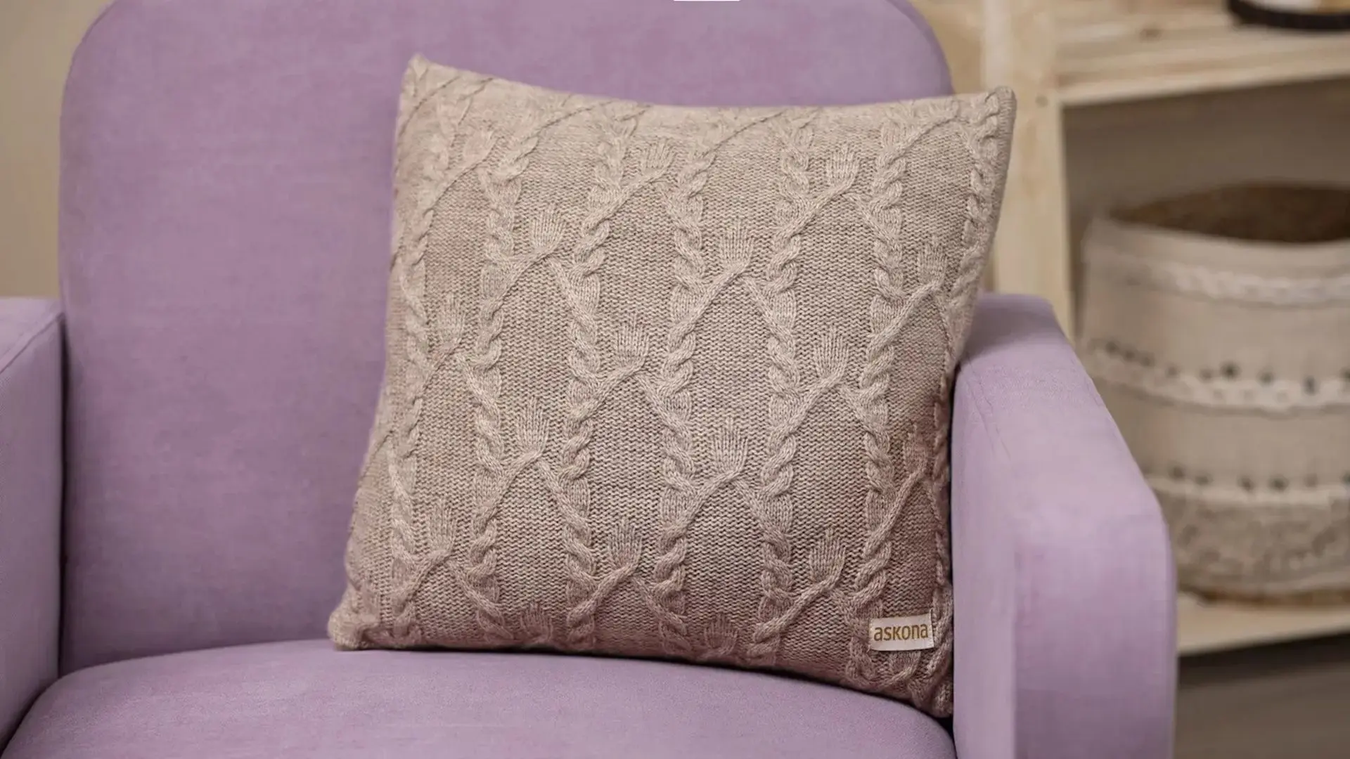 Husa pentru perna Askona 40x40 (Linen) - 5