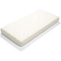 Простынь на резинке BabyOno Forest 120x60 (White) Thumb