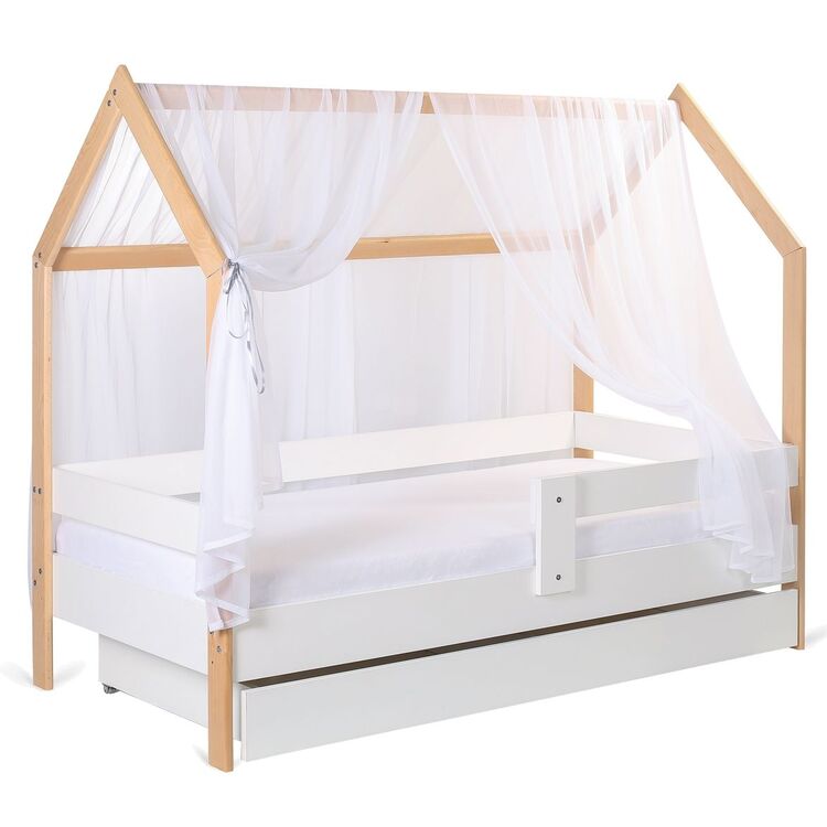 Baldachin pentru pat BellaLuni Bal 112x290 (White)