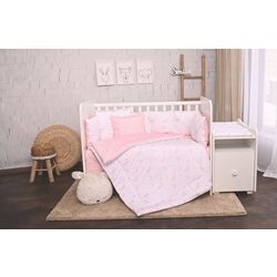 Детское постельное белье Bertoni (Loreli) Trend Moons & Stars (Pink)