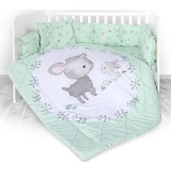 Детское постельное белье Bertoni (Lorelli) Lily Ranforce Lamb (Green)