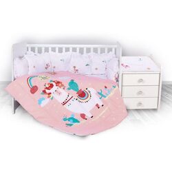 Детское постельное белье Bertoni (Lorelli) Trend Happy Lama Set (Pink)