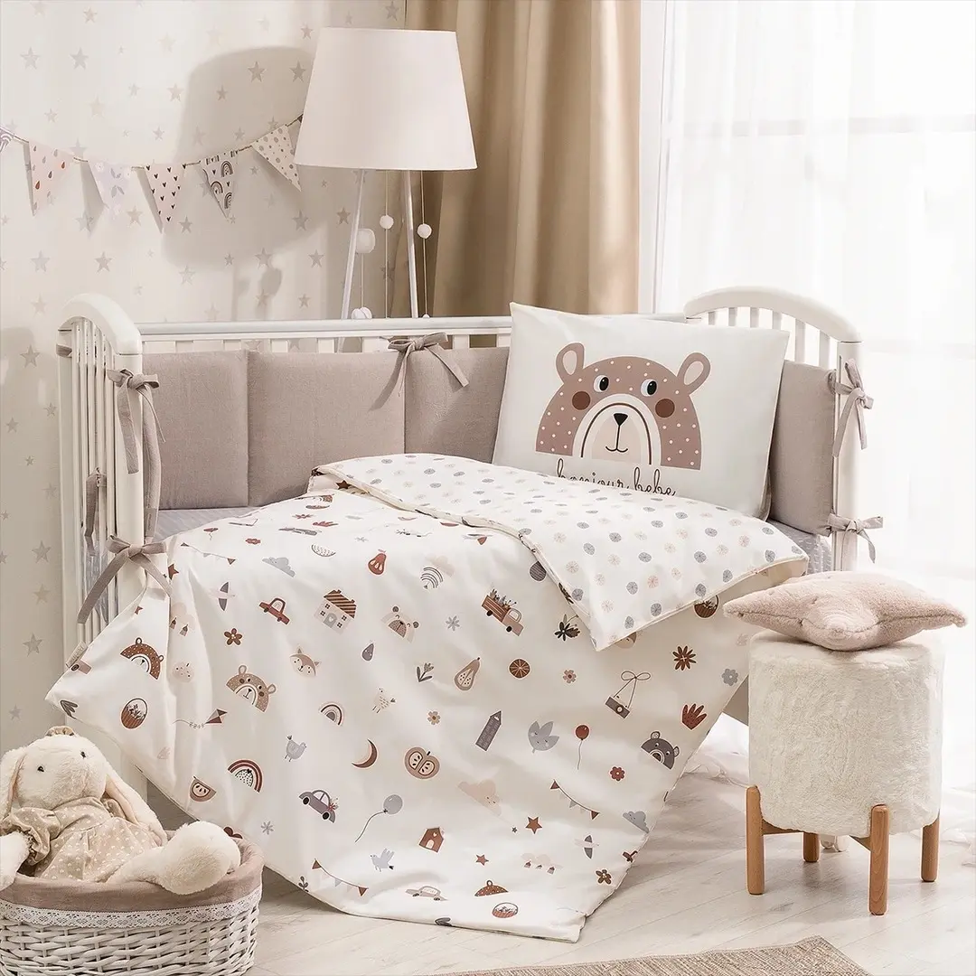 Детское постельное белье Perina Bonjour Bebe 60x120 (Sand)