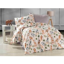 Постельное белье Cottony Animalute Euro (Latte)