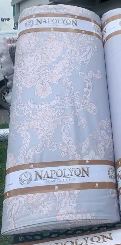 Lenjerie de pat Cottony Ecaterina Euro (Light Gray)