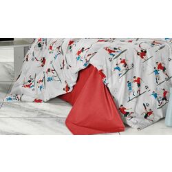 Постельное белье Cottony Fotbalistii 1P (White/Red) Thumb