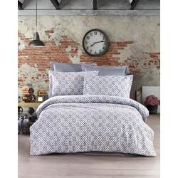 Постельное белье Cottony Labirint Euro (White/Grey)