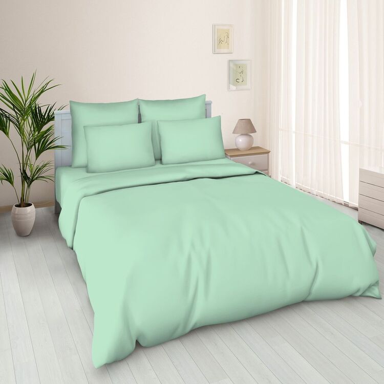 Lenjerie de pat Cottony Menta Poplin 2P