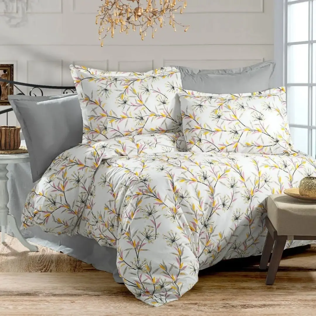 Постельное белье Cottony Nicoleta 2P (Pink/Cezar)