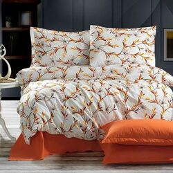 Постельное белье Cottony Nicoleta Euro (Orange/Orange)