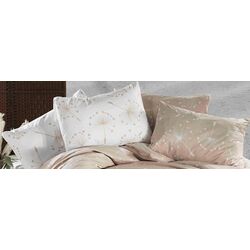 Постельное белье Cottony Papadie cu Inimioare Euro (Beige) Thumb