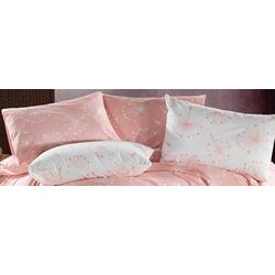 Постельное белье Cottony Papadie cu Inimioare Euro (Pink) Thumb