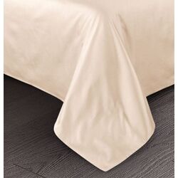 Lenjerie de pat Cottony Satin de Lux Bej Uniton 2P Thumb