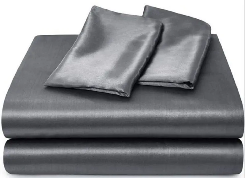 Постельное белье Cottony Satin de Lux Charcoal Uniton Euro