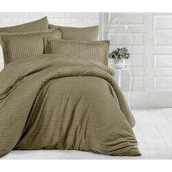 Постельное белье Cottony Satin de Lux Haki Euro