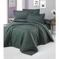 Постельное белье Cottony Satin de Lux Izumrud Euro