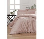 Lenjerie de pat Cottony Satin de Lux Pink Uniton Euro