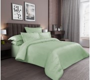 Lenjerie de pat Cottony Satin de Lux Verde 1P