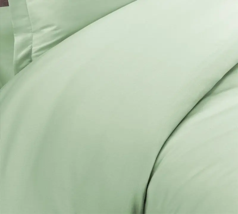 Lenjerie de pat Cottony Satin de Lux Verde Euro