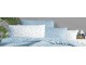 Lenjerie de pat Cottony Stelute Euro (White/Blue)