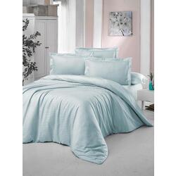 Постельное белье Cottony Stripe Satin de Lux Menta 1P