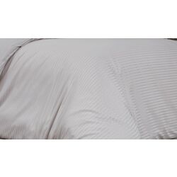 Постельное белье Cottony Stripe Vizon Euro (Grey) Thumb