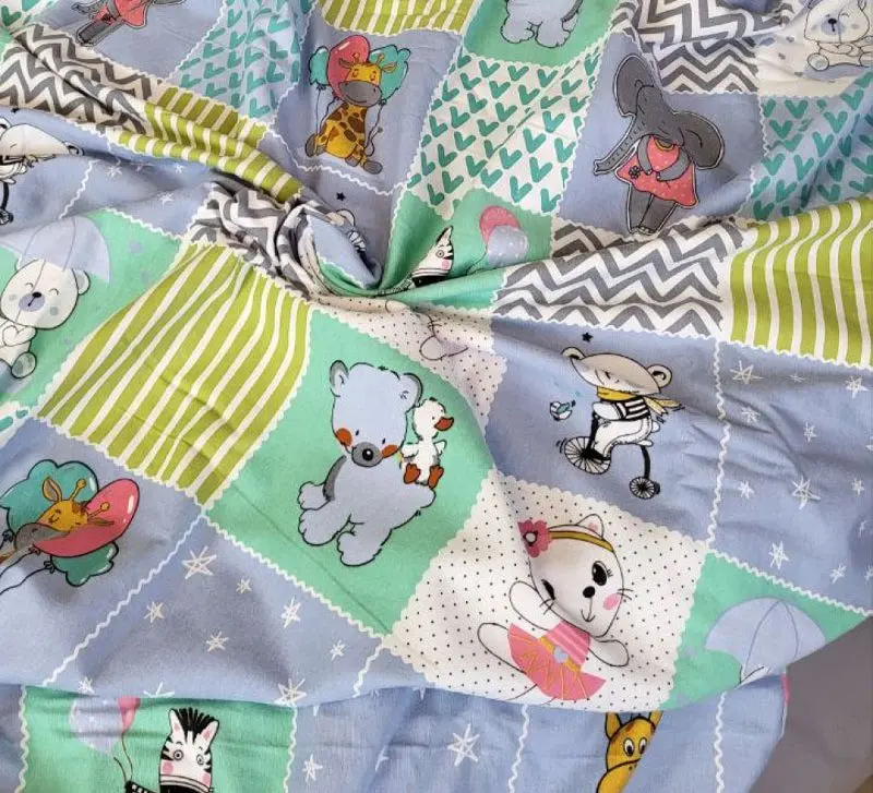 Постельное белье Cottony Tedy 1P (Blue)