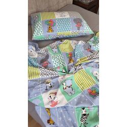 Постельное белье Cottony Tedy 1P (Blue) Thumb