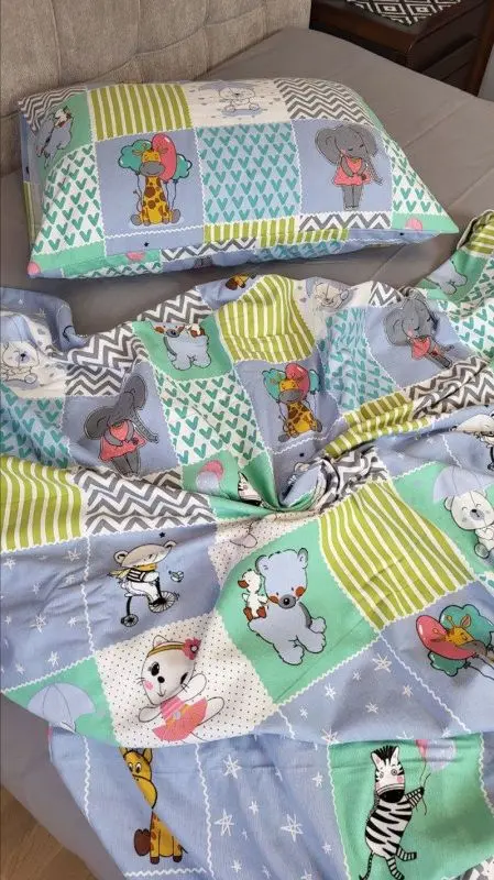 Постельное белье Cottony Tedy 1P (Blue)