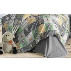 Lenjerie de pat Cottony Tedy 1P (Gray) Thumb