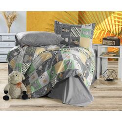 Lenjerie de pat Cottony Tedy 1P (Gray)