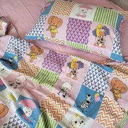 Постельное белье Cottony Tedy 1P (Pink) Thumb