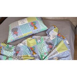 Постельное белье Cottony Tedy Euro (Blue) Thumb