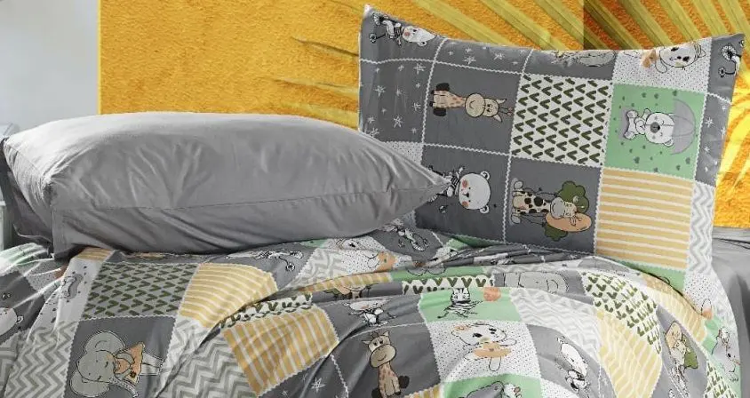 Постельное белье Cottony Tedy Euro (Gray)