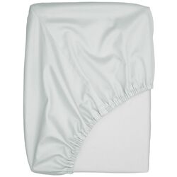 Простынь на резинке Cottony Leo 180x200x25 (Light Gray)