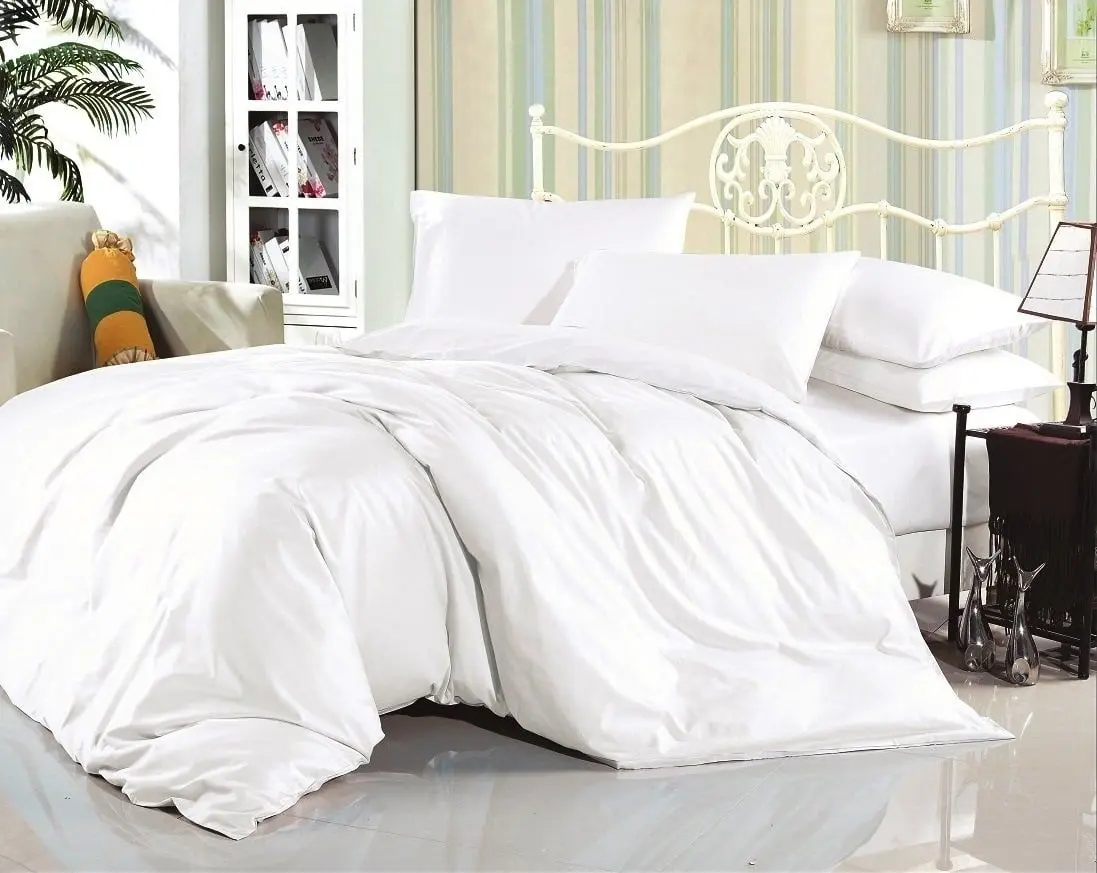 Простынь на резинке Cottony Ranforcce Poplin 160x200x23 (White)