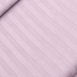 Простынь на резинке Cottony Stripe Satin de Lux 160x200x20/25 (Powdery Rose) Thumb