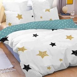 Постельное белье Elegant Home 11782-c (White/Blue) Thumb