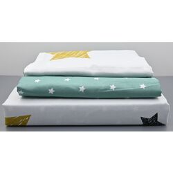 Постельное белье Elegant Home 11782-c (White/Blue) Thumb